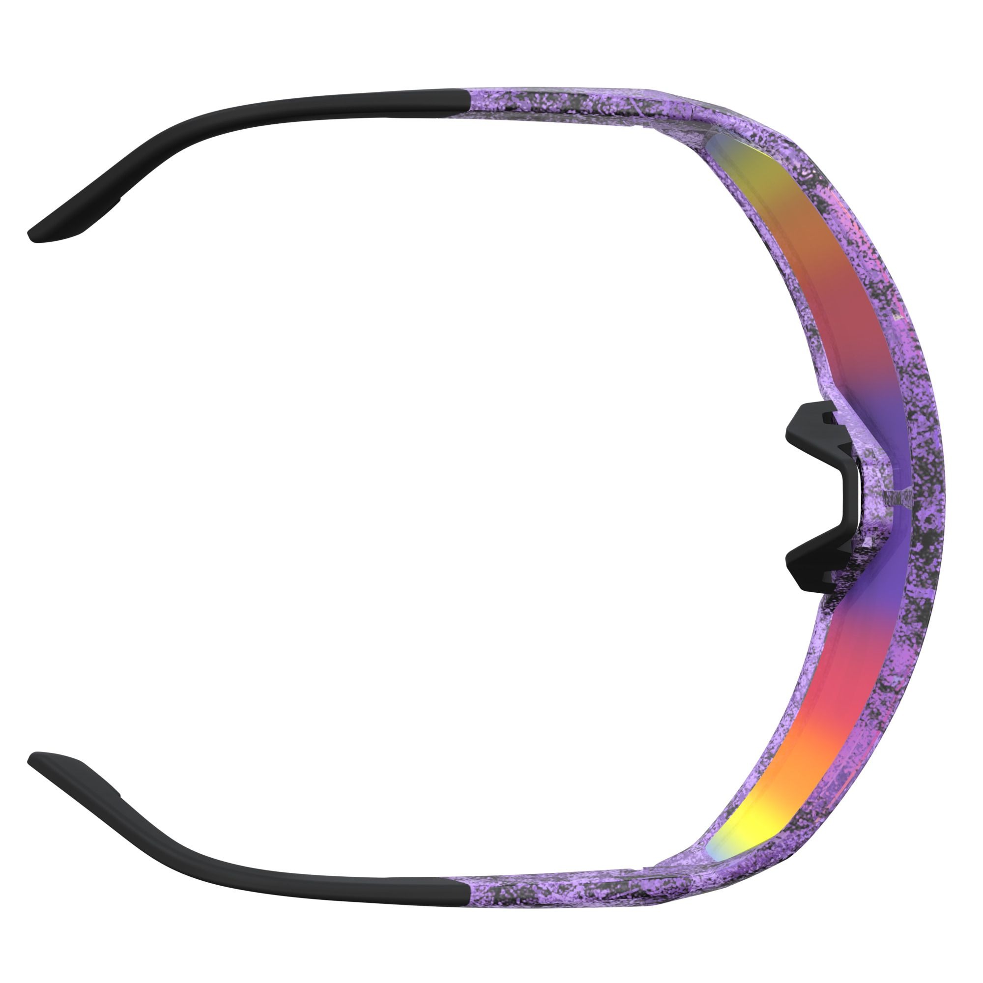 SCOTT Pro Shield cykelbriller Swish Purple/Teal Chrome