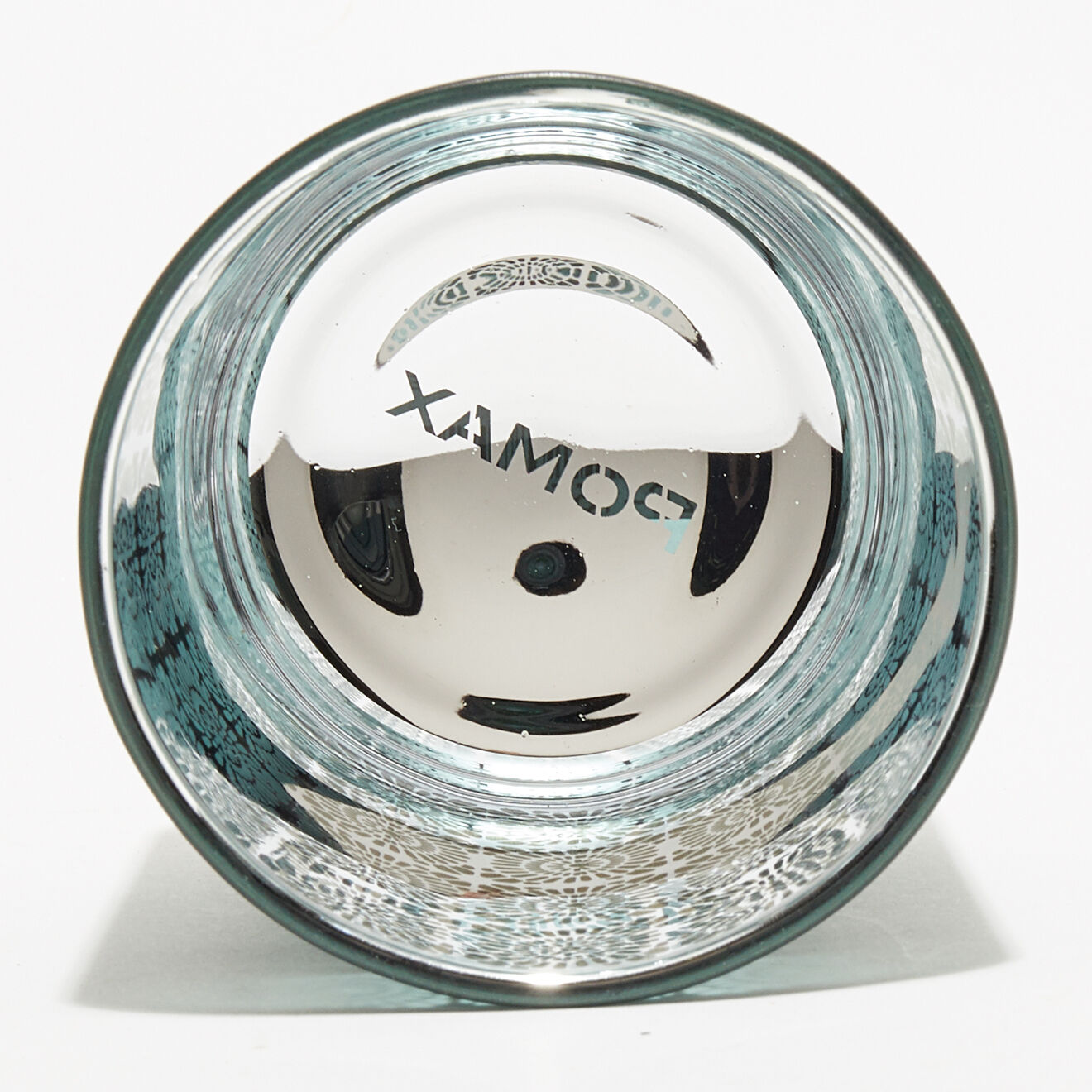 Pomax Photophore Lina vert - D.10xH.12.5 cm