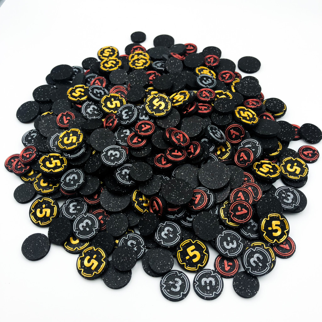 Ensemble de jetons de dégâts 3D pour Lorcana (30 pièces)