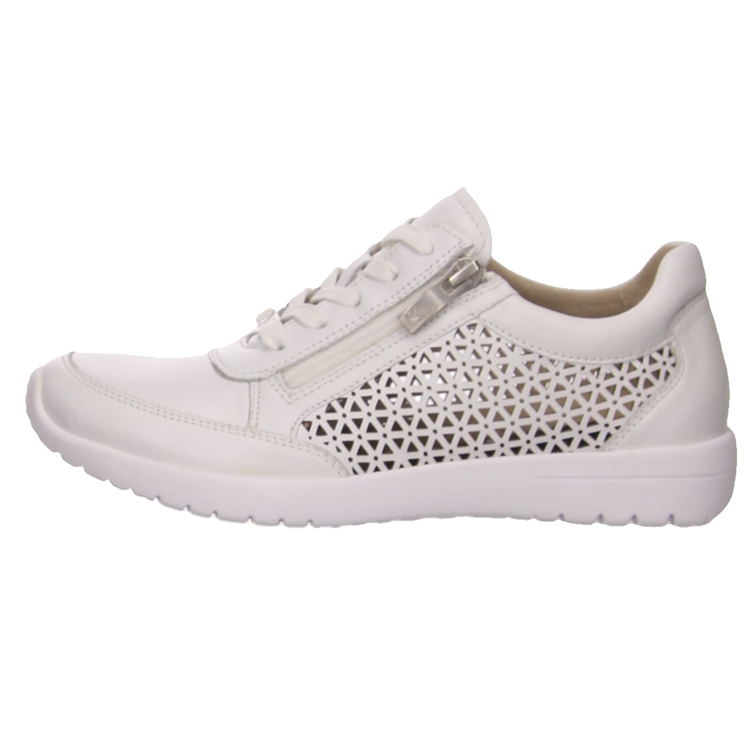 Caprice Schnürhalbschuh weiß weiss/weiss kombi