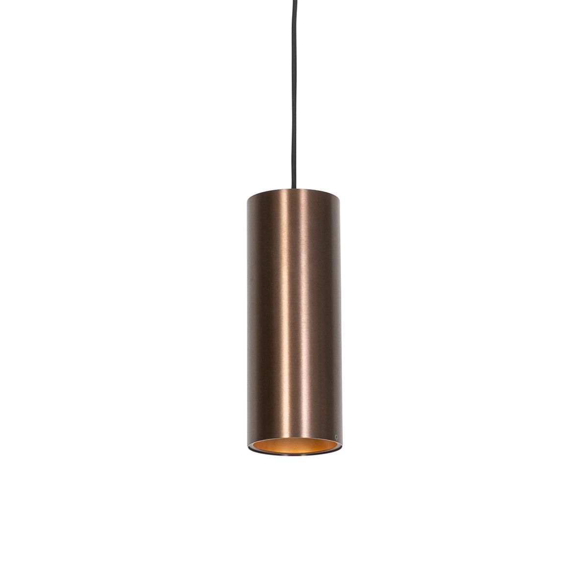 Smart hanglamp donkerbrons incl. Wifi GU10 50mm - Tubo