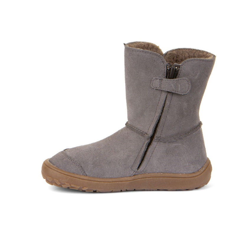 Froddo Froddo Barefoot Tex Suede Fourrées Gris