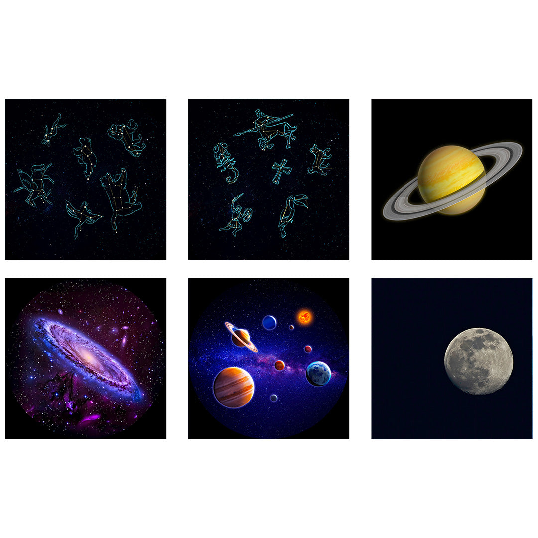 kidywolf kidystar planetarium met 6 discs - galaxy