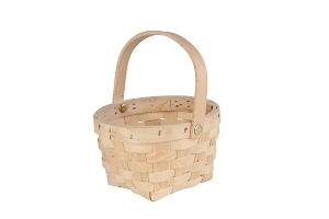 PANIER COPEAUX BOIS 12X18CM