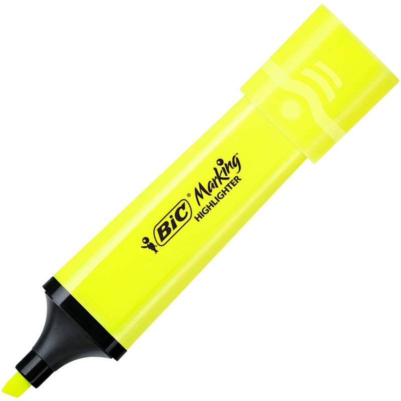 Surligneur Bic Highlighter Flat