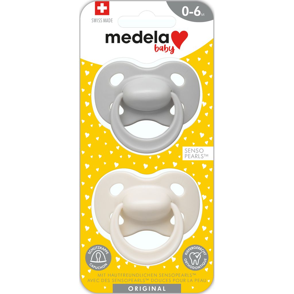 MedelaMedela   Baby Beruhigungssauger Original Duo Pastel 6-18M