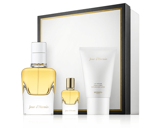 Hermès Jour d'Hermès Set mit Body Lotion 50ml-30ml-7,5ml