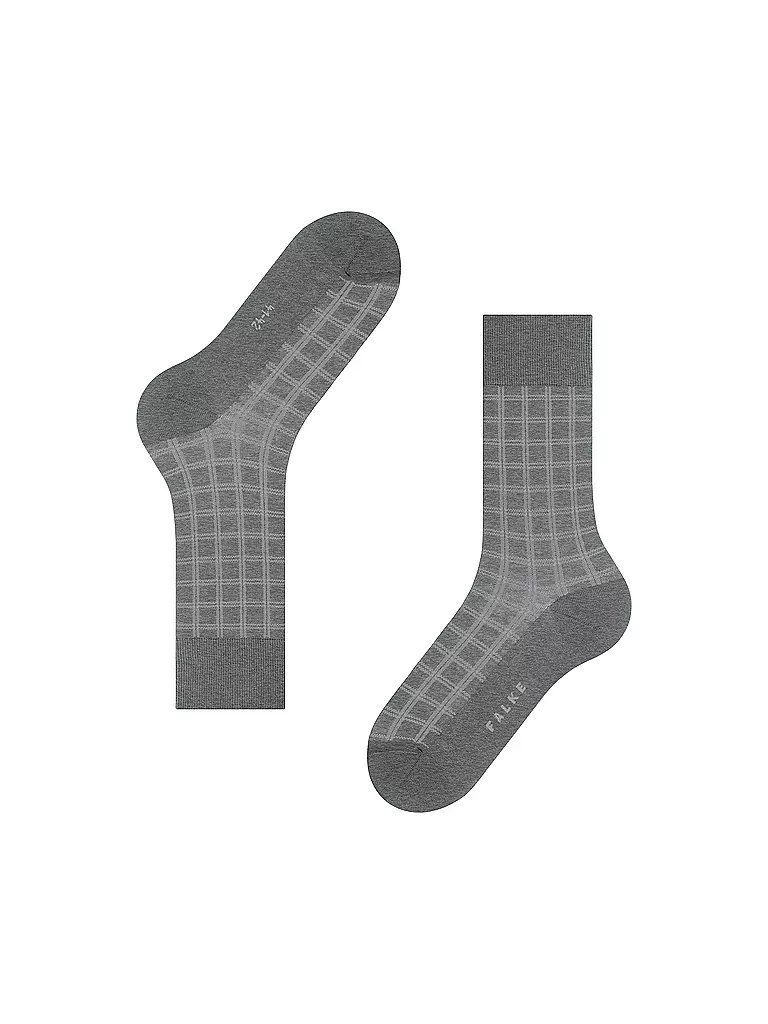 FALKE Herren Socken MODERN TAILOR, light greymel. hellgrau