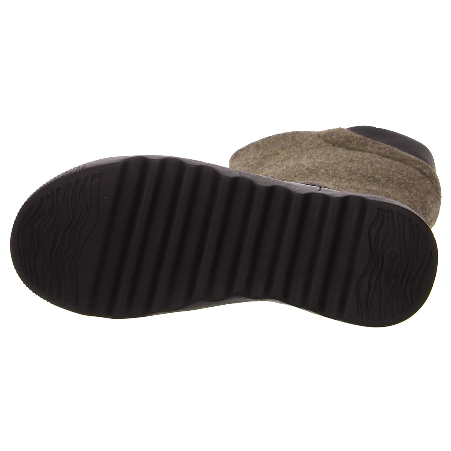 Softinos Stiefel schwarz/braun schwarz