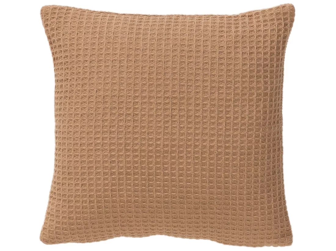 Housse de coussin Amalia Marron clair 45x45 cm