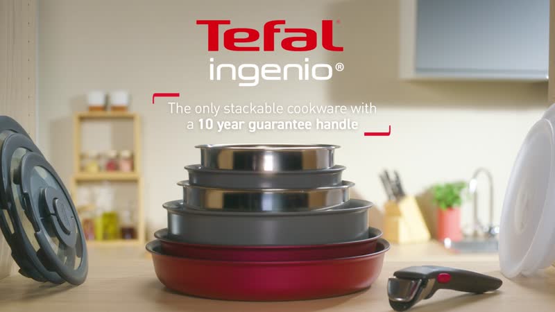 Ingenio Eco Resist, Batterie de cuisine 13pcs, Antiadhésif, Induction