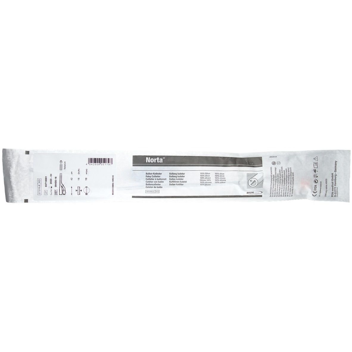 Norta® Silikon 41 cm Katheter 10 ml