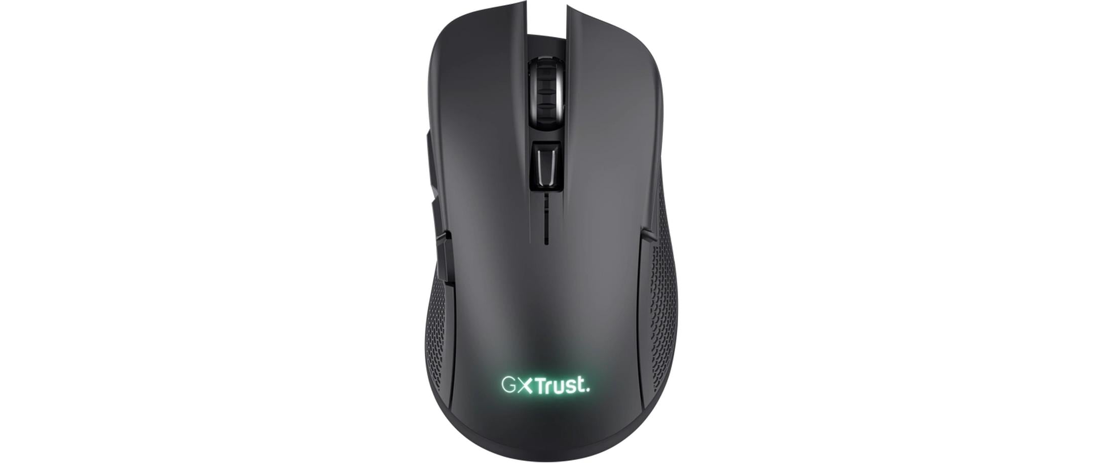 Gaming-Maus GXT923 Ybar SchwarzKabellose Gaming-Maus mit RGB-Beleuchtung und 50 Stunden Akkubetriebsdauer