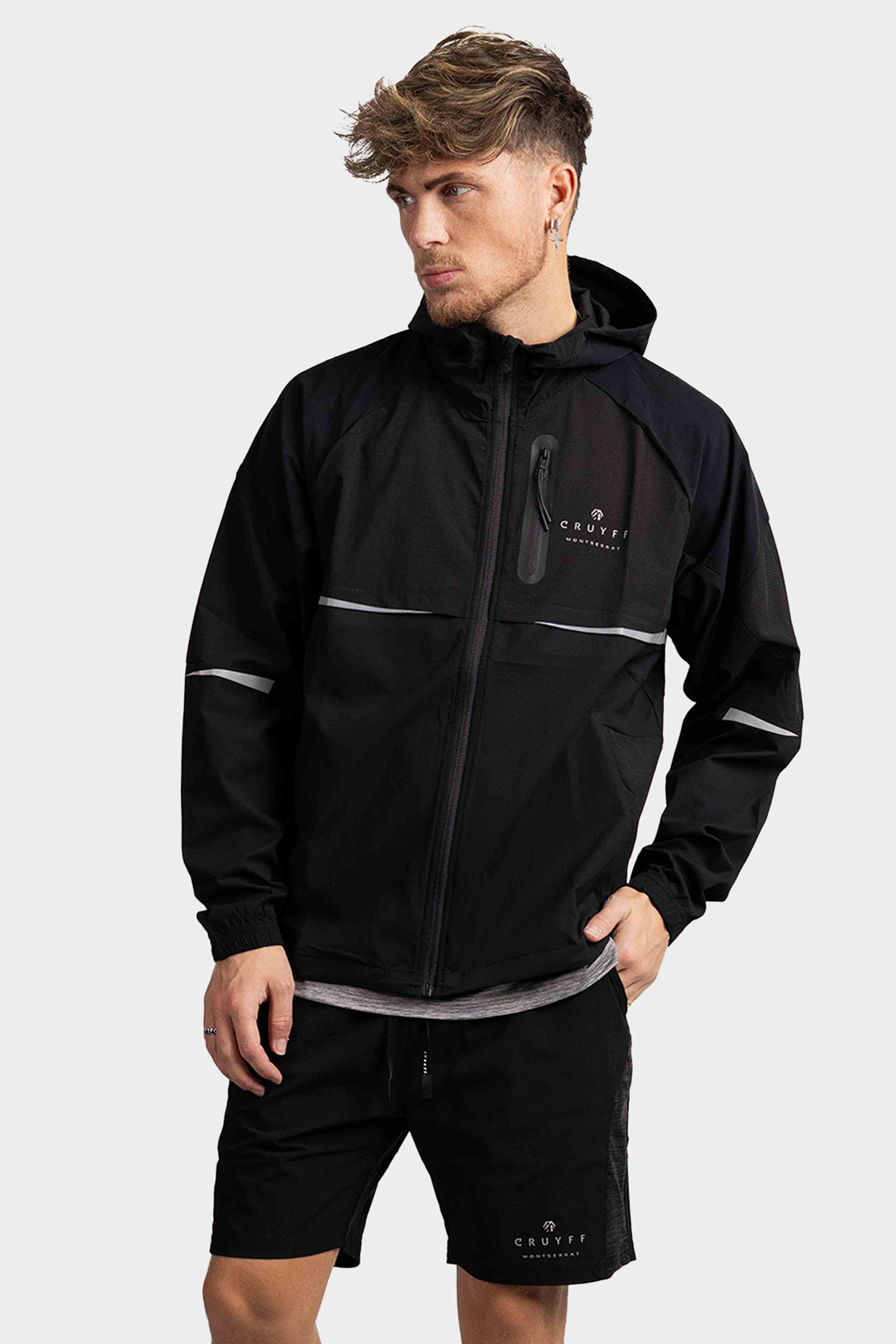 Cruyff Montserrat Nocturnal Jack Heren Zwart