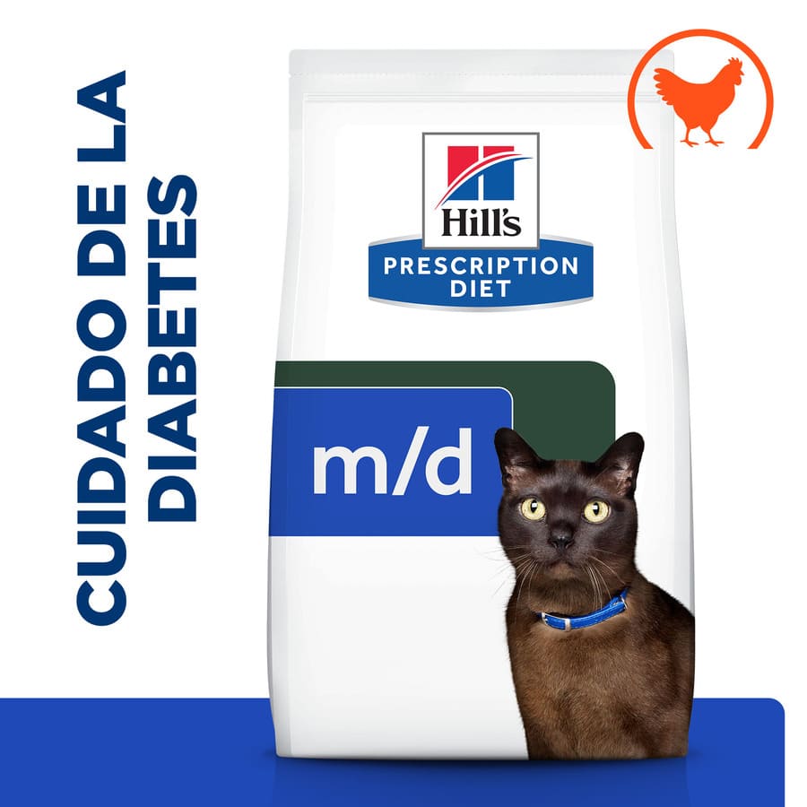Ração Hill's Prescription Diet Diabetes Care com sabor de frango para gatos