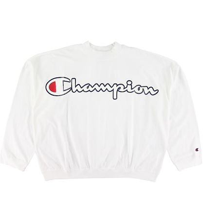 Champion Fashion Bluse - Weiß m. Logo