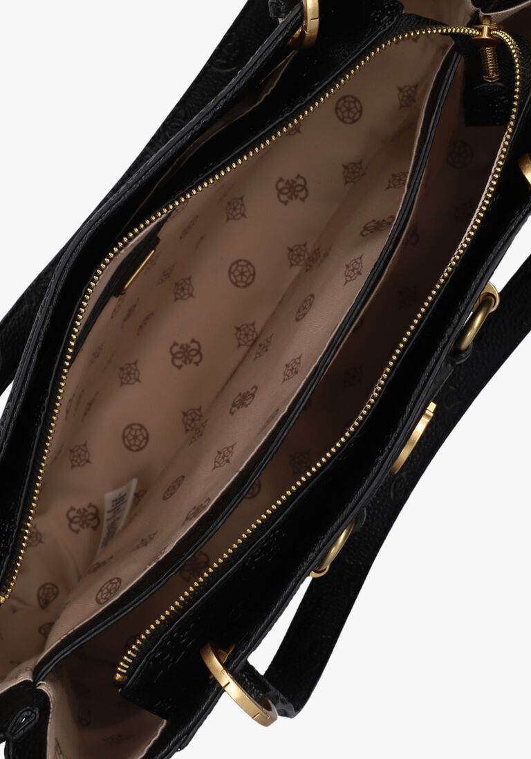 GUESS zwarte guess handtas izzy peony noel tote