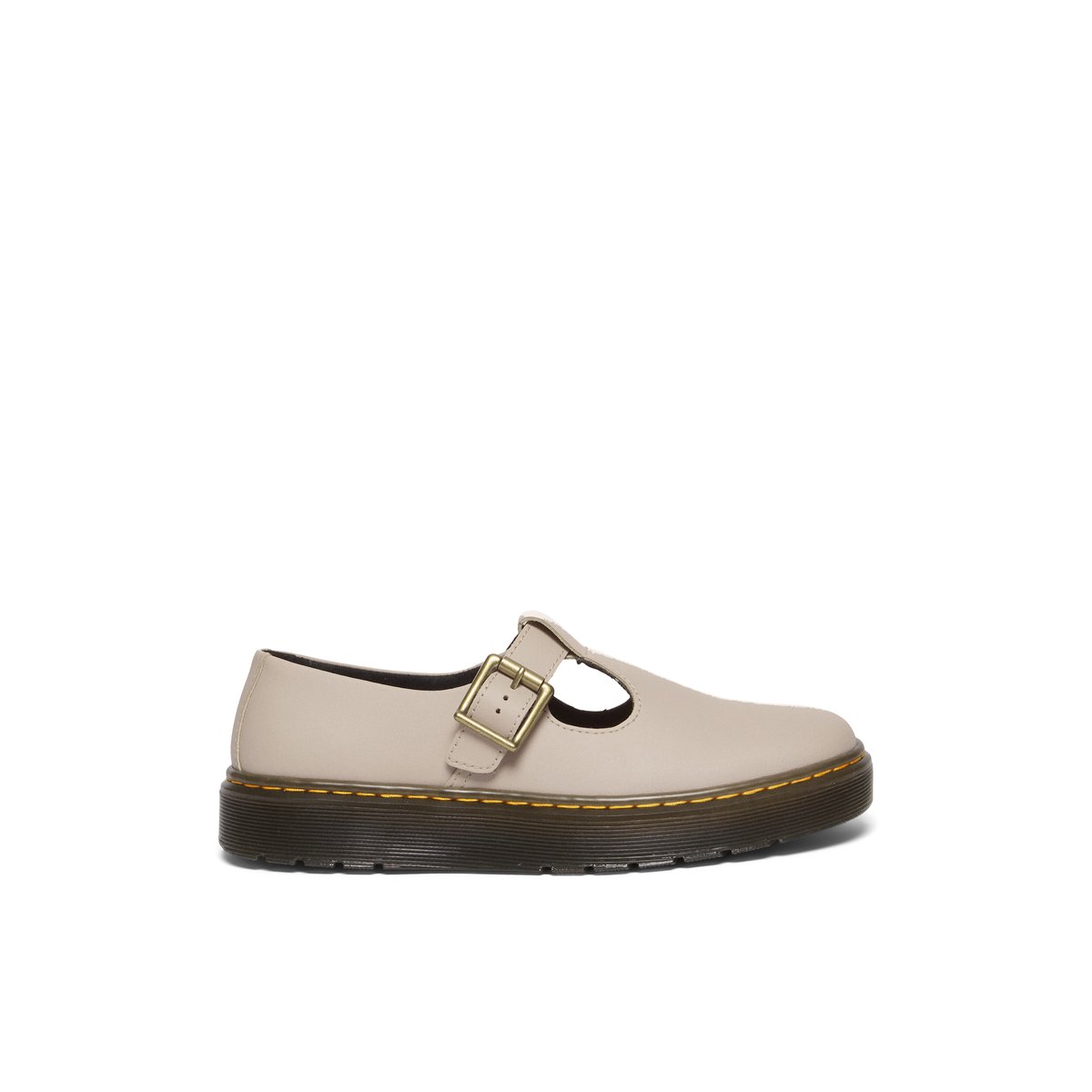 DR. MARTENS-Zavala_mary-Sabot à bride arrière - Semelle tracteur - Autre Beige