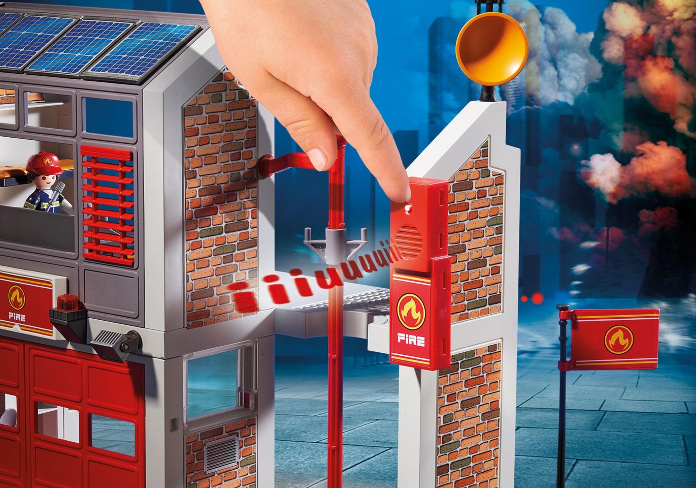 Playmobil - Stor brandstation (9462)