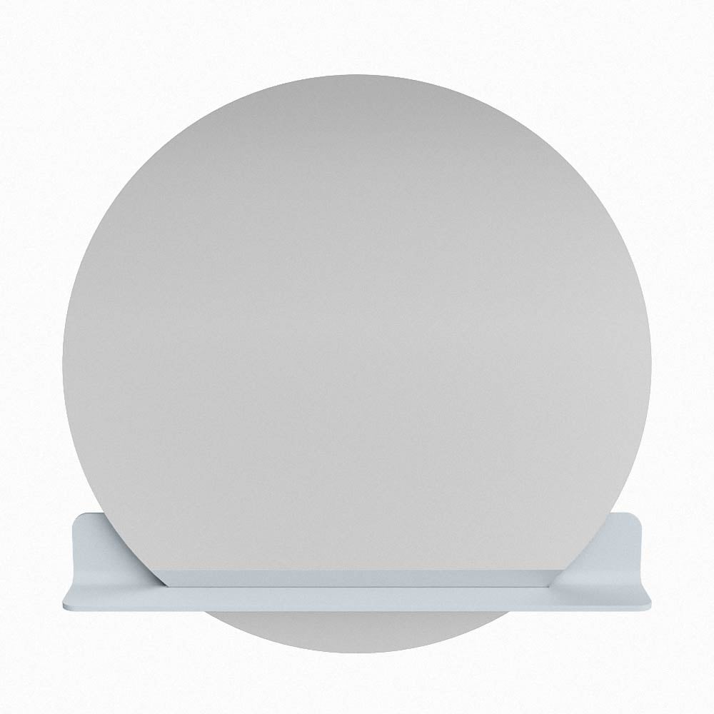 Mondiaz Spot spiegel rond Ø90cm met planchet clay