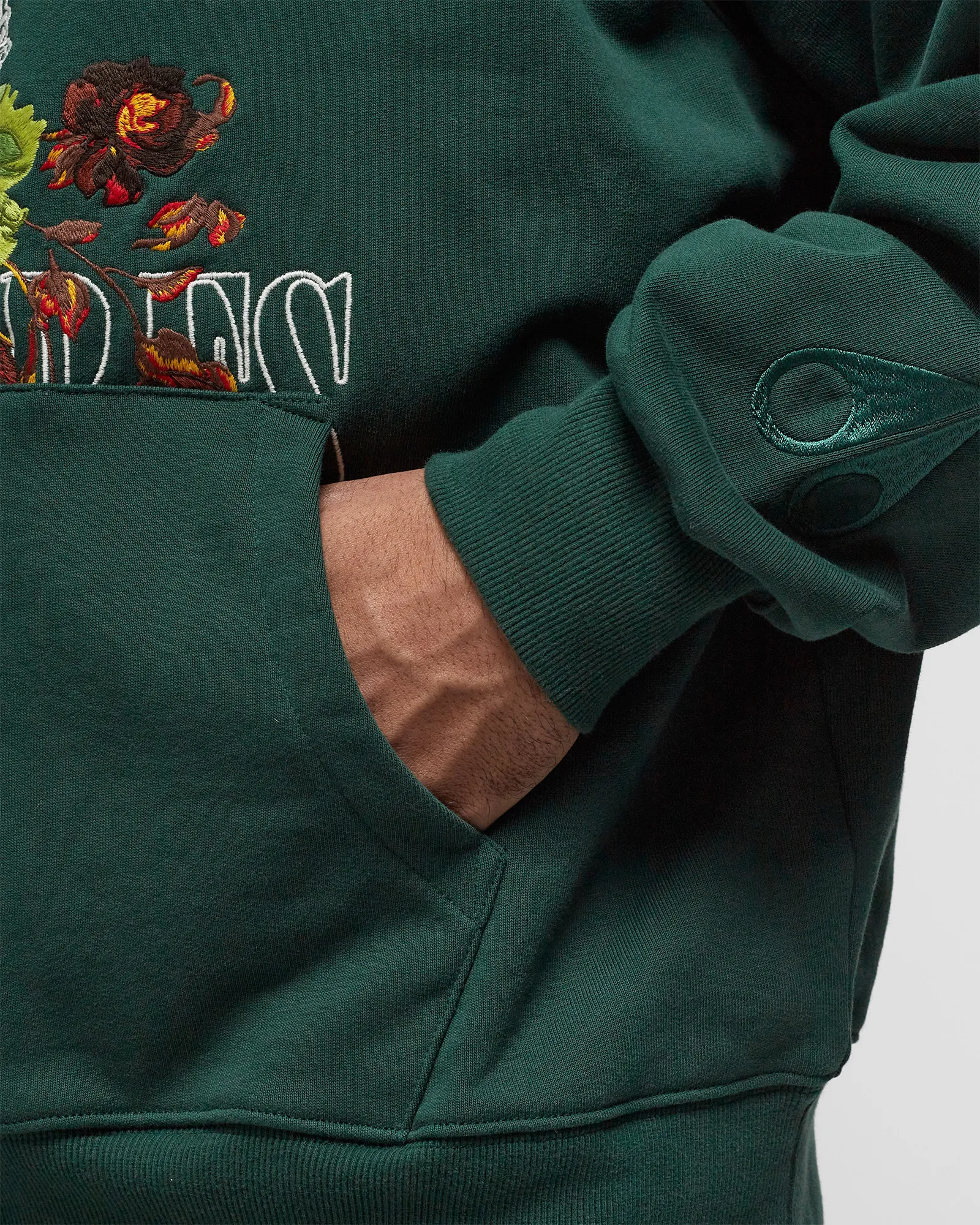 Moletom com capuz estampado Moose Knuckles X PLEASURES STATUE
