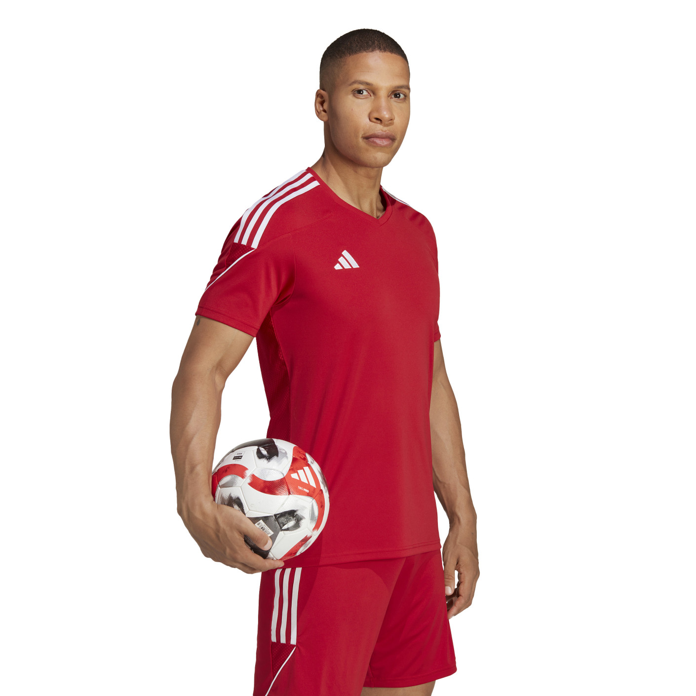 Adidas Tiro 23 League Voetbalshirt Rood Wit