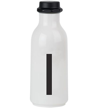 Design Letters Trinkflasche - 500 ml - Weiß m. I.