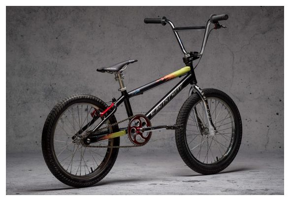Kit de Protection Cadre Dyedbro Frame Flames Jaune Orange