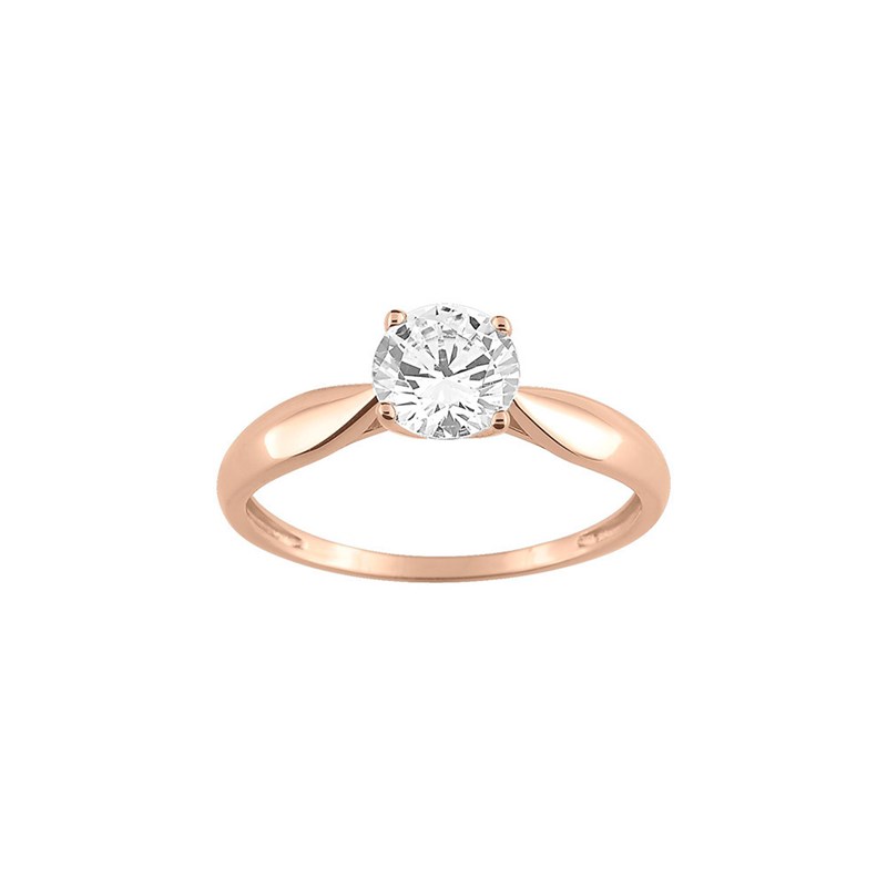 Bague Femme - Oxyde de zirconium - Or 9 Carats