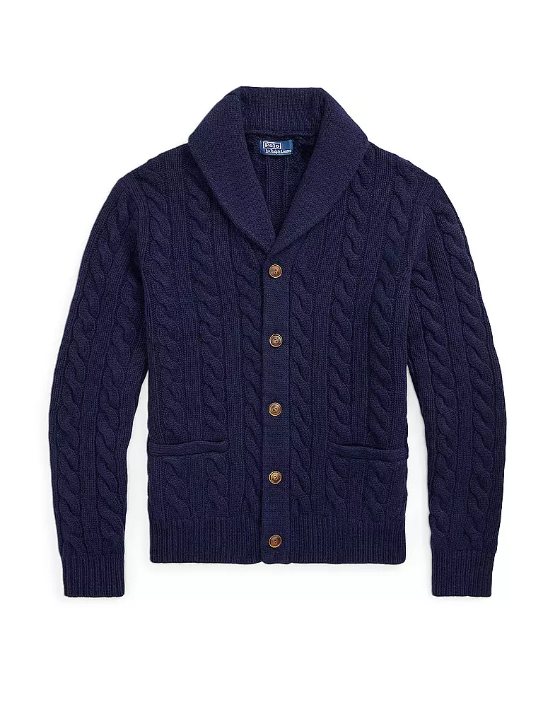 POLO RALPH LAUREN Strickjacke dunkelblau