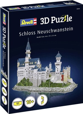 Revell 3D Puzzle - Neuschwanstein Slot - 121 Brikker - 44 CM