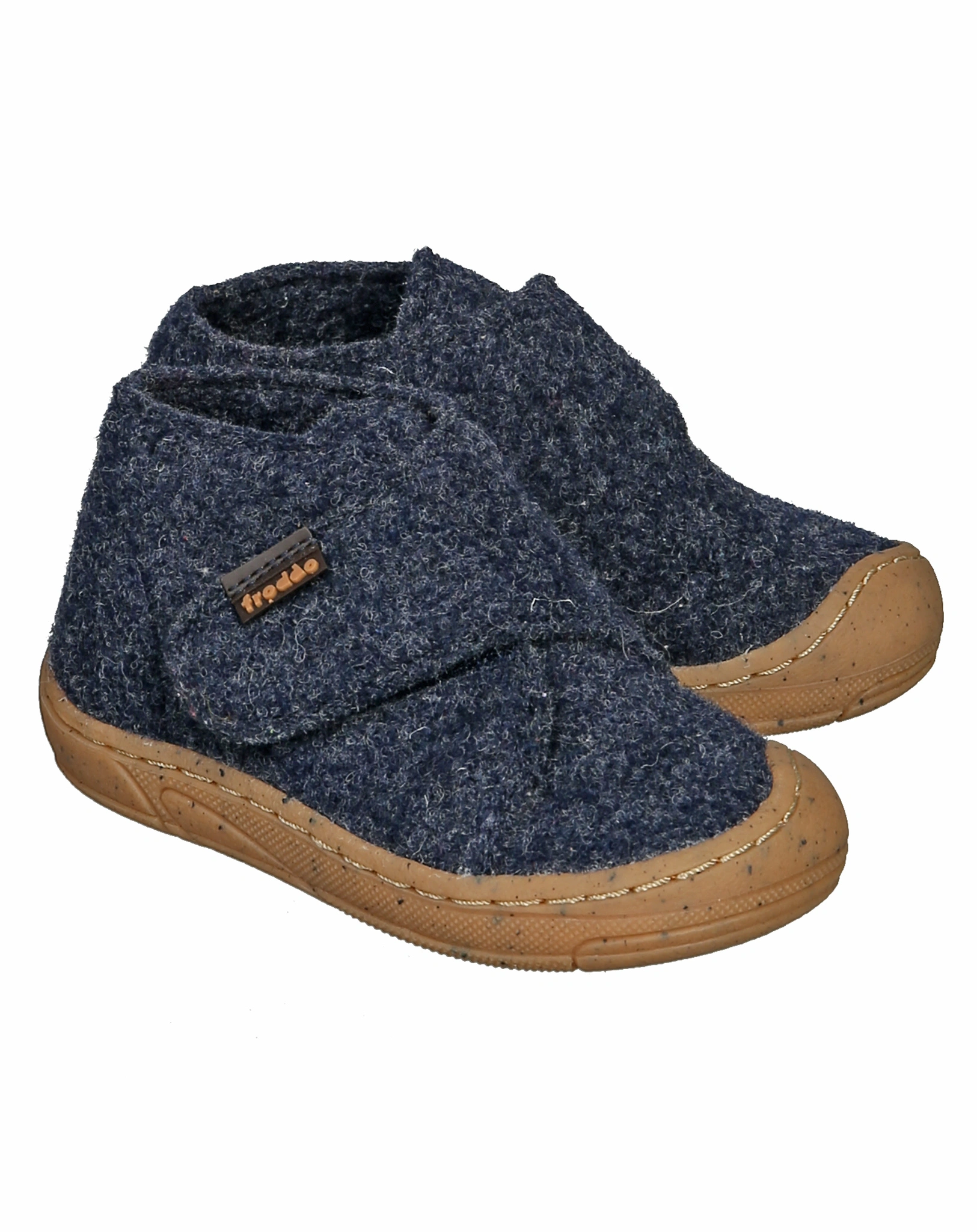 Klett-Hausschuhe MINNI WOOLY in dark blue