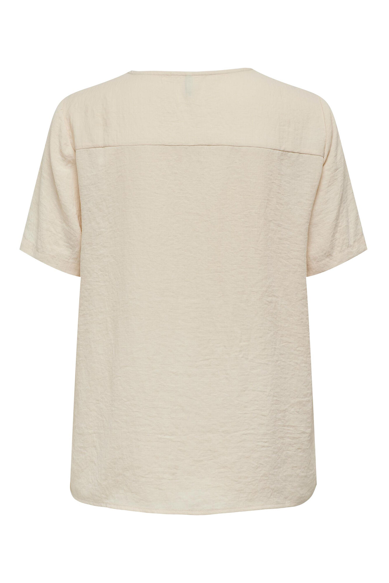 blusa com decote em V