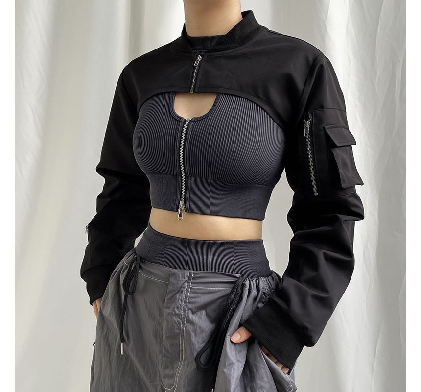 Trisica - Effen crop bomberjack