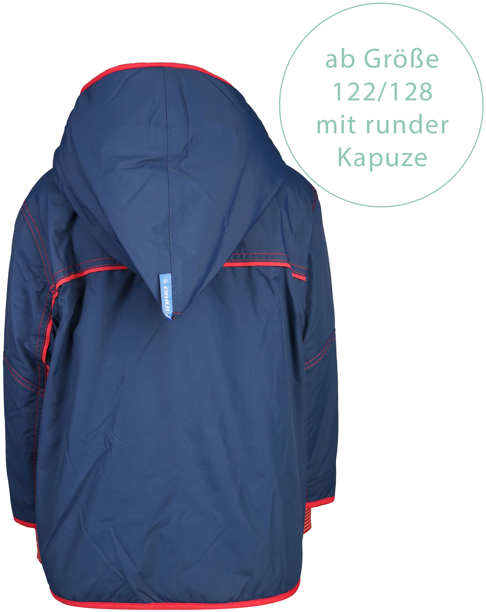 Winterparka TALVI EKO in navy/red
