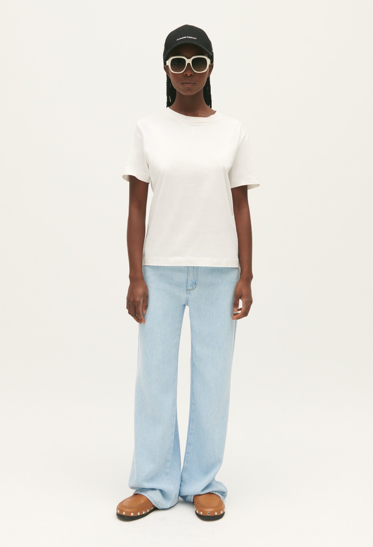 Tee-shirt coton ecru