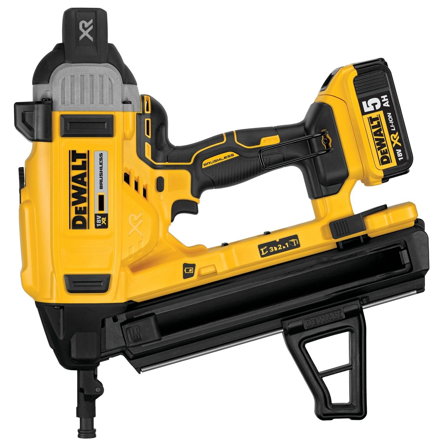 DeWALT DCN890P2 Accu betontacker 18V XR 5.0Ah in koffer