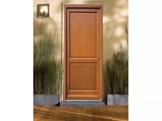 Porte D'Entree Bois Pleine, Eyden, H,215Xl,90 P,Gauche + Poignée Et Barillet (Ref010723No) Cote Tableau