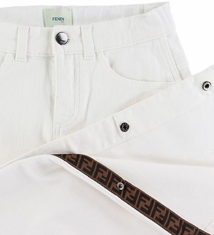 Fendi Jeans - 3/4 - Weiß