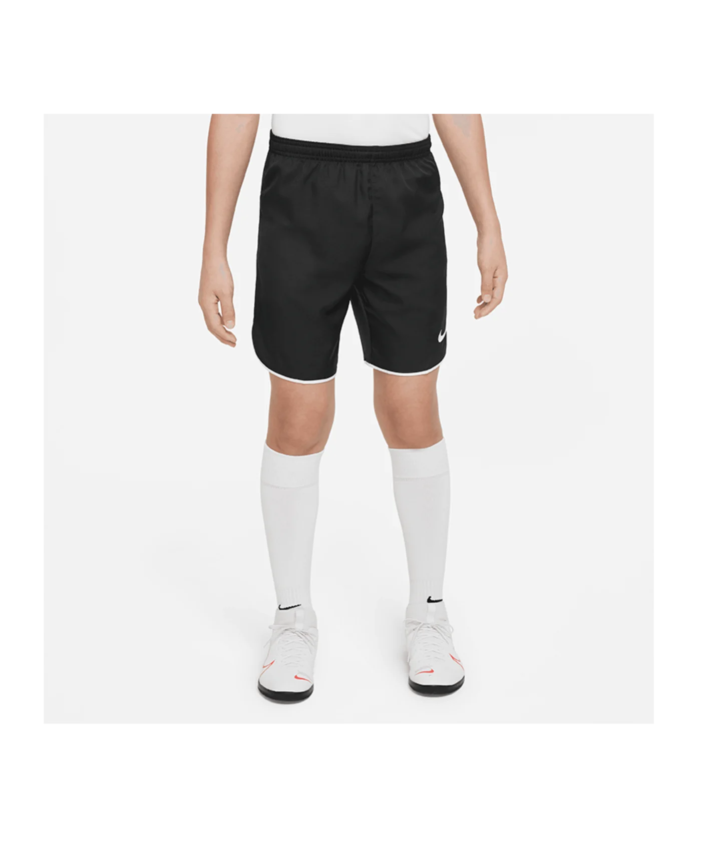 Nike Laser V Woven Short Kids Schwarz Weiss F010