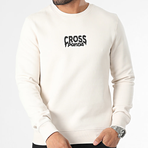 Sweat Crewneck Est 2023 Beige