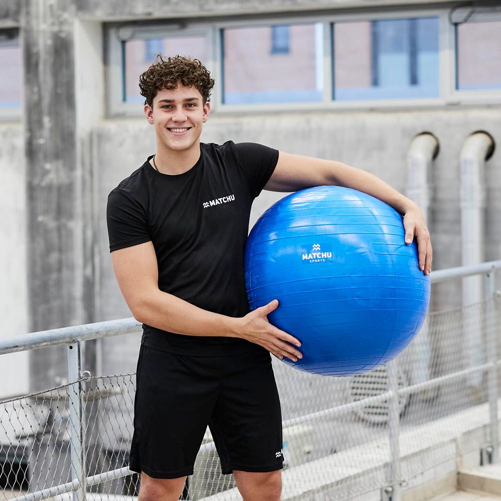 Matchu Sports - Gymnastikball - Pilatesball - Yogaball 75 cm