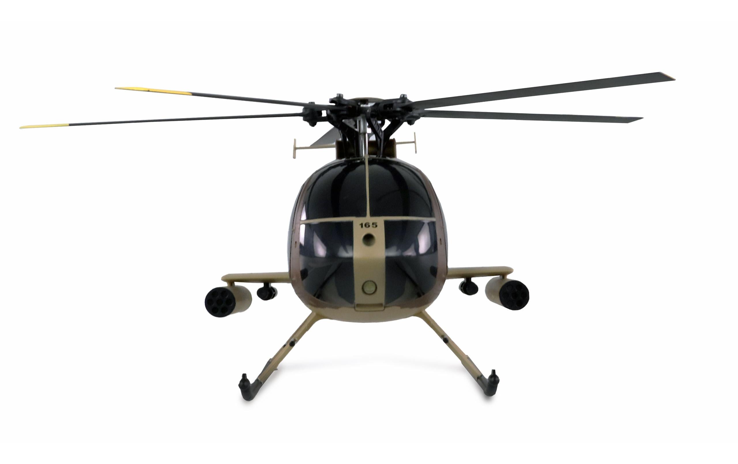 Helikopter AFX MD500E Militär 4-Kanal, RTF<br>4-Kanal RC Heli mit 6G Gyro