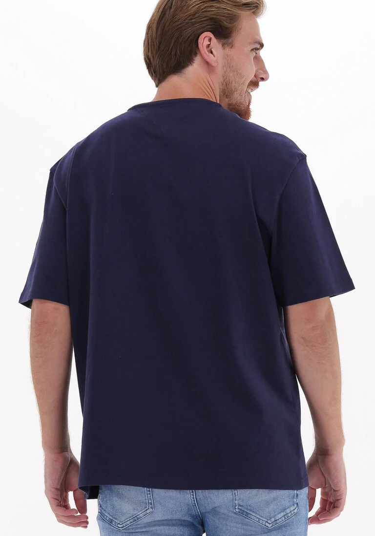 TOMMY JEANS donkerblauwe tommy jeans t-shirt tjm printed archive tee