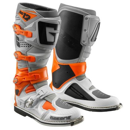 Bottes cross Gaerne SG12 ORANGE/GREY/WHITE 2024 - Orange