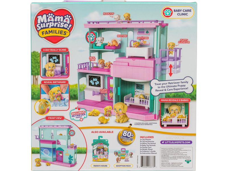 moose Little Live Pets Krankenhaus Spielset Mama Supries Families