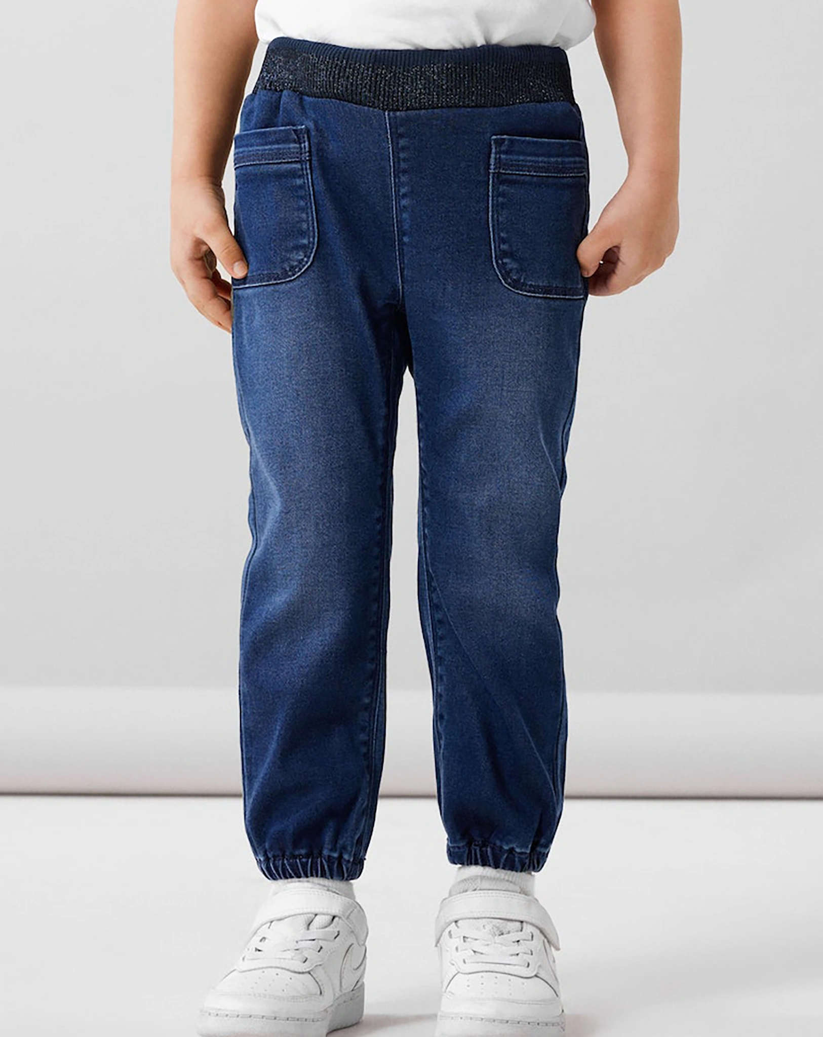 Jeans-Schlupfhose NMFBELLA SHAPED 1395-TO in dark blue denim