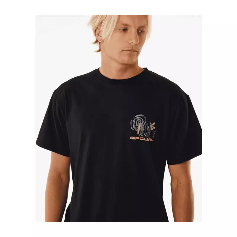 Teeshirt RIPCURL Vaporcool Journeys Trip Tee Black M