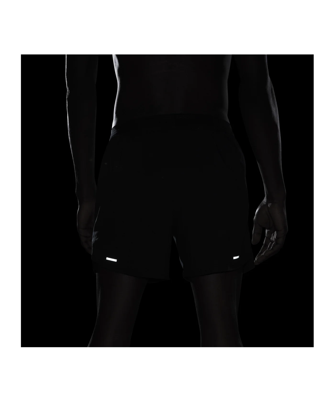 Nike Stride 5inch Short Running Schwarz F010