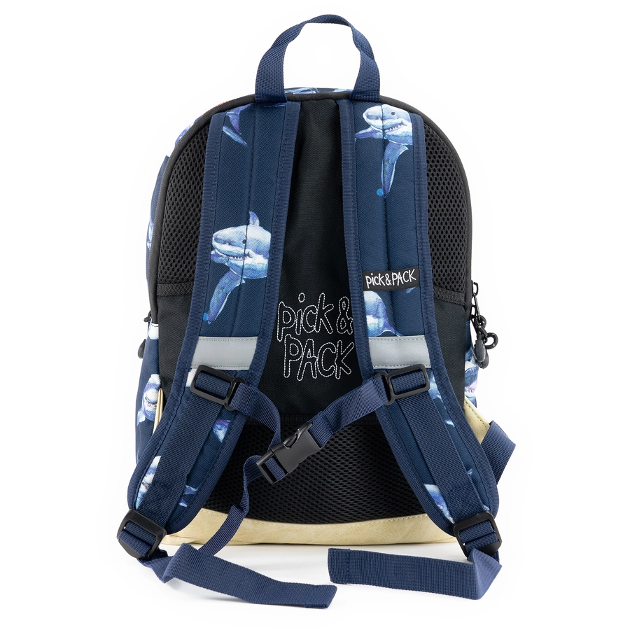 Pick & Pack Rucksack Shark Backpack M dunkelblau